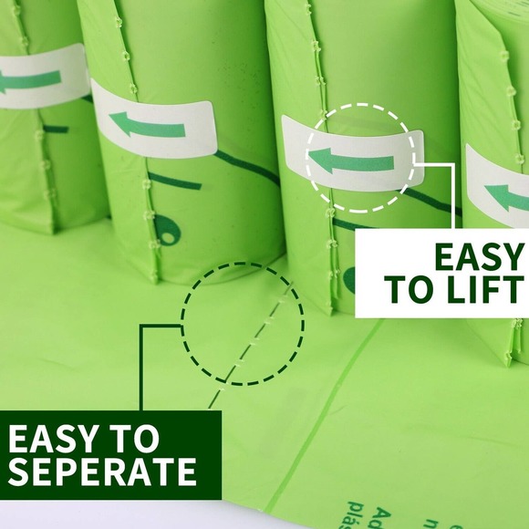 Biodegradable Corn Starch Dog Poop Bags - Eco-Friendly, Compostable, Leak-Proof - Picture 11 of 13